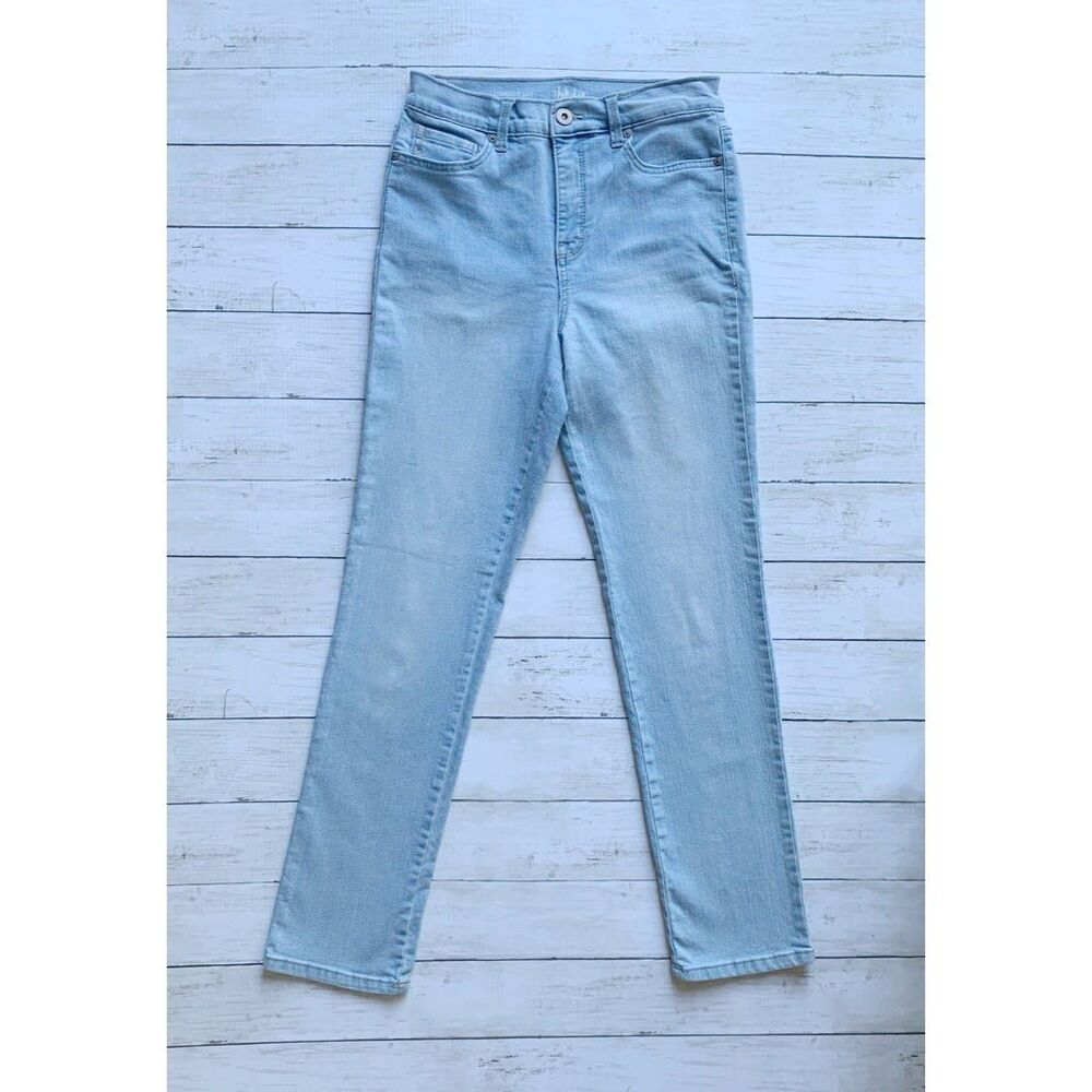 Style & Co High Rise Straight Leg Jeans Size 4
